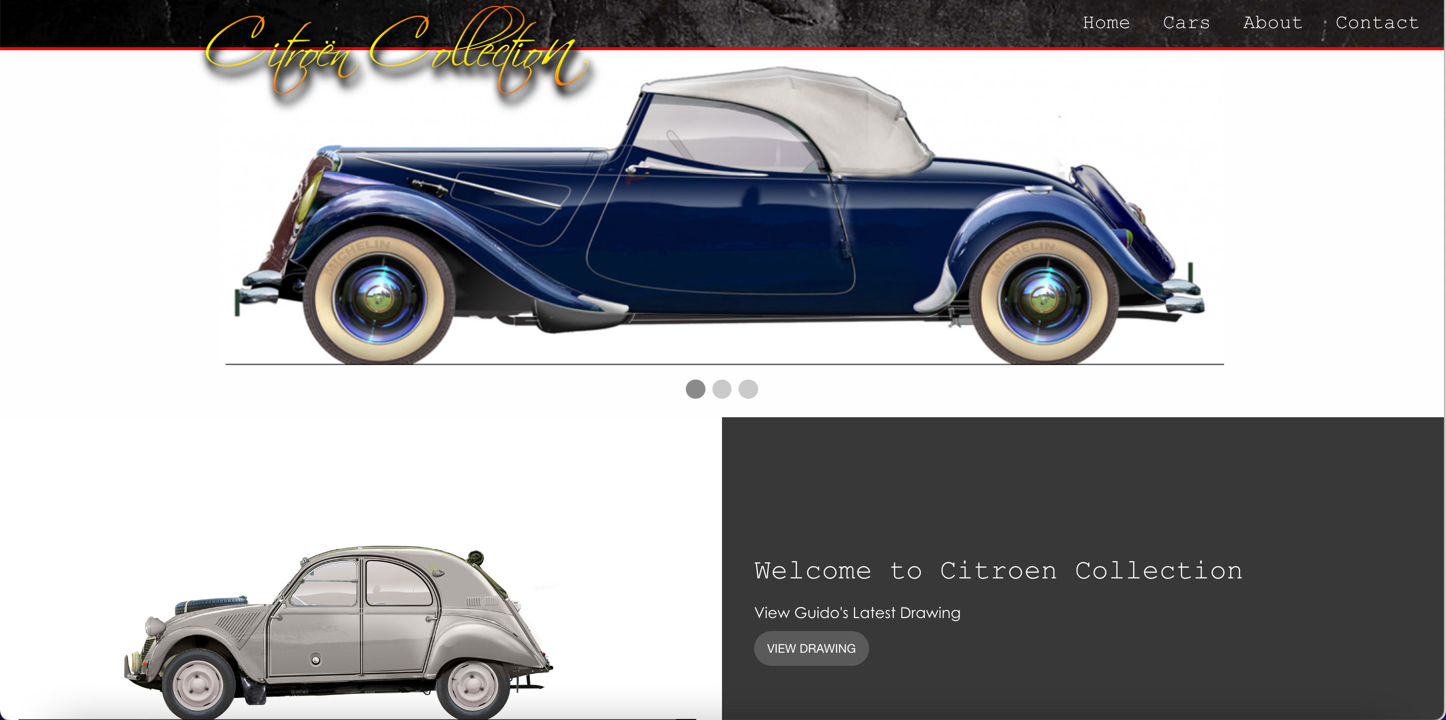 Citroen Collection Website